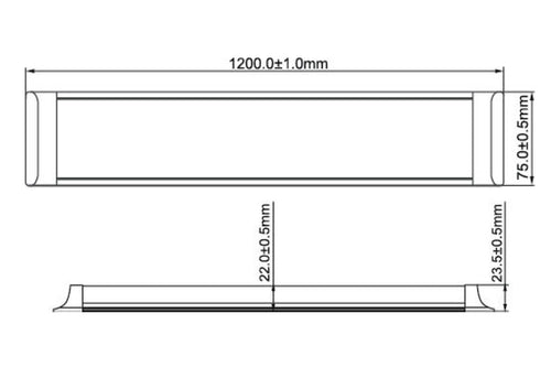 LUM. SMD LED SLIM INT. 40W AC90-260V 6500K MEGAMEX OFRECER ML-WL-40W